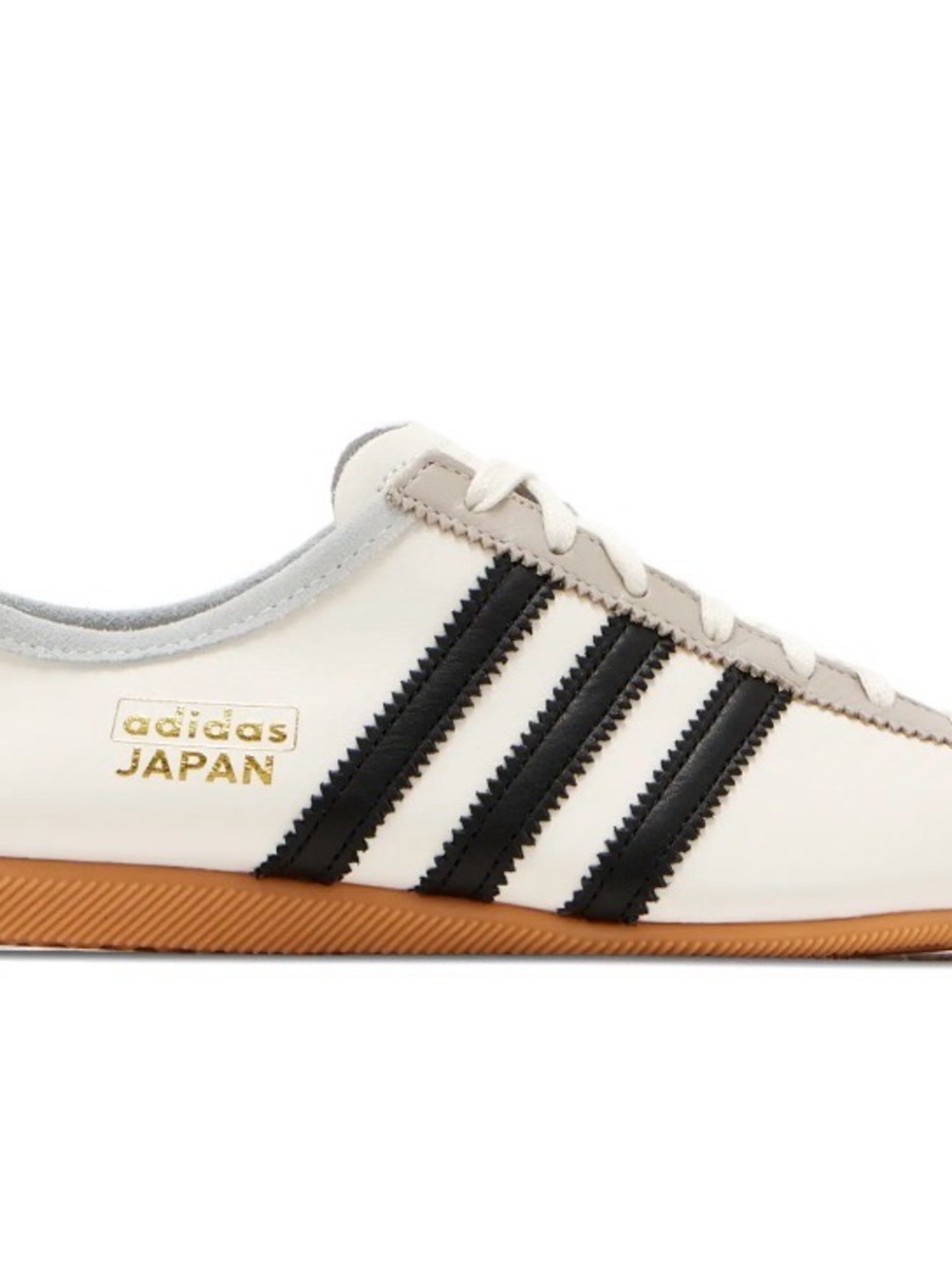 adidas Japan Classic Leather Sneaker - White/Black/Tan